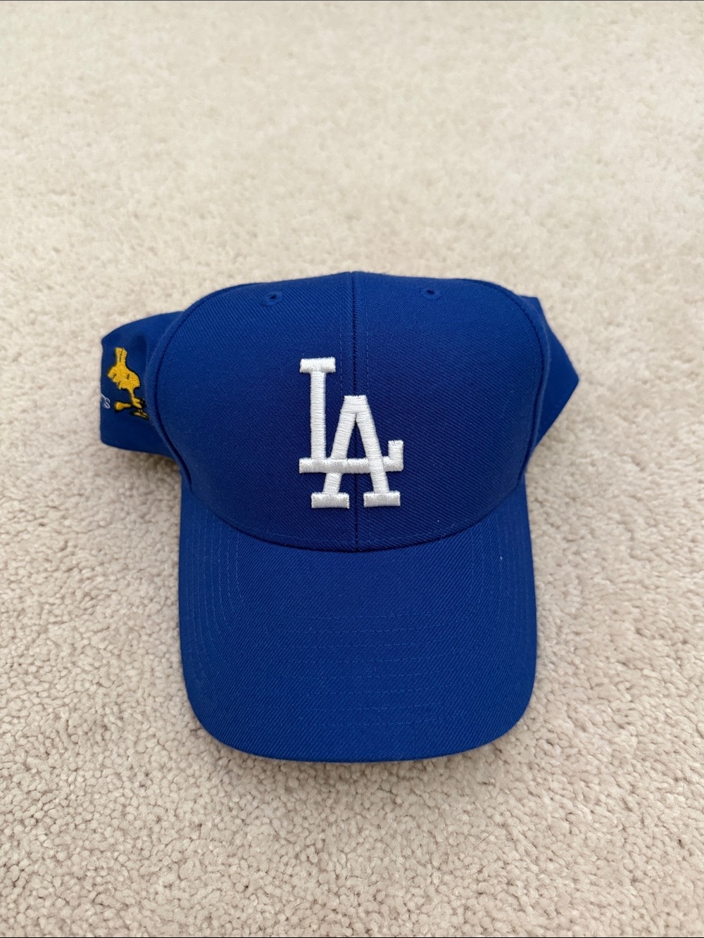 '47 Los Angeles Dodgers Blue Cap with Stitched Woodstock
